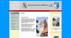 Desktop Screenshot of heimatverein-wuellen.marktplatz-hp.de